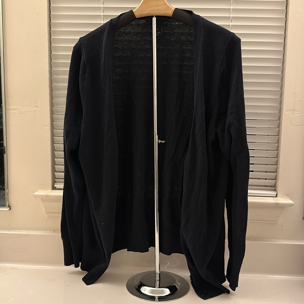 Lane Bryant Black Cardigan